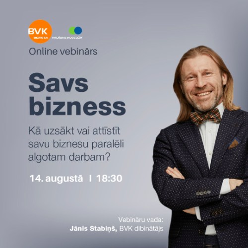 Biznesa vebinārs «Kā uzsākt savu biznesu paralēli algotam darbam?»